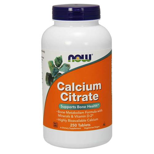 Compléments alimentaires NOW Foods Calcium Citrate