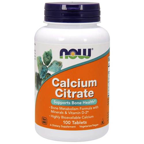 Compléments alimentaires NOW Foods Calcium Citrate