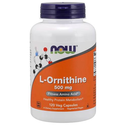 Compléments alimentaires NOW Foods Lornithine 500 MG