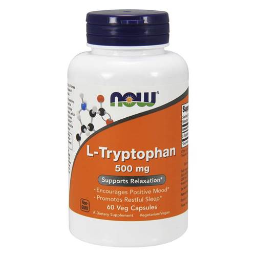 Compléments alimentaires NOW Foods Ltryptophan 500 MG