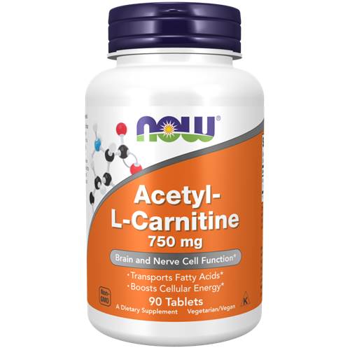 Compléments alimentaires NOW Foods Acetyl Lcarnitine 750 MG