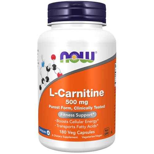 Compléments alimentaires NOW Foods Lcarnitine 500 MG