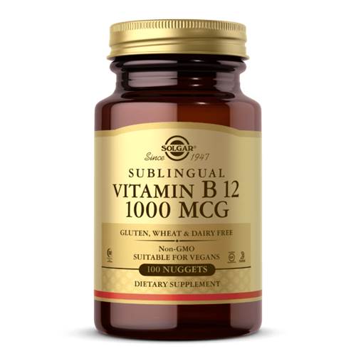 Compléments alimentaires Solgar Vitamin B12 1000 Mcg