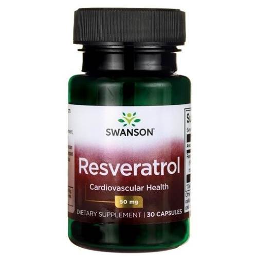 Compléments alimentaires Swanson Resveratrol 50 MG