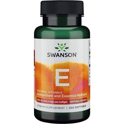 Compléments alimentaires Swanson Vitamin E Natural 200IU