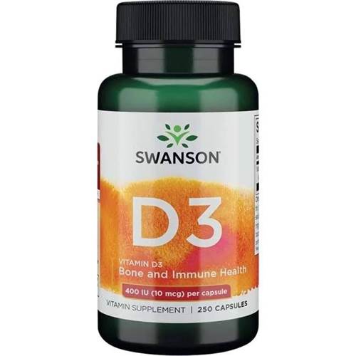 Compléments alimentaires Swanson Vitamin D3 400IU