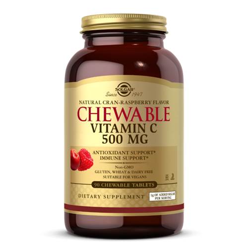 Compléments alimentaires Solgar Chewable Vitamin C 500 MG
