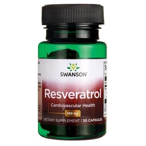 Compléments alimentaires Swanson Resveratrol 100 MG