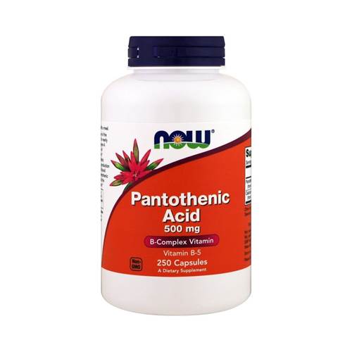 Compléments alimentaires NOW Foods Pantothenic Acid B5 500 MG