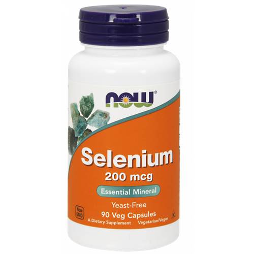 Compléments alimentaires NOW Foods Selenium 200 Mcg