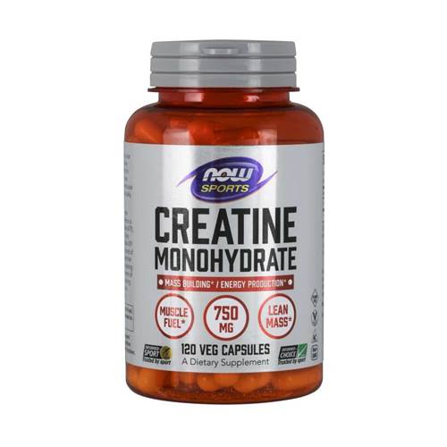 Compléments alimentaires NOW Foods Creatine Monohydrate 750 MG