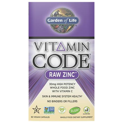 Compléments alimentaires Garden of Life Vitamin Code Raw Zinc