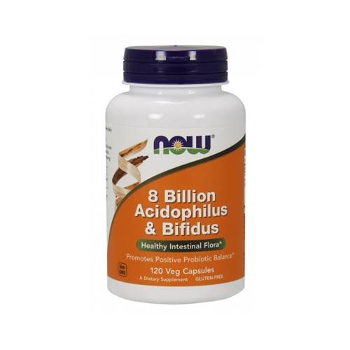 Compléments alimentaires NOW Foods 8 Billion Acidophilus Amp Bifidus