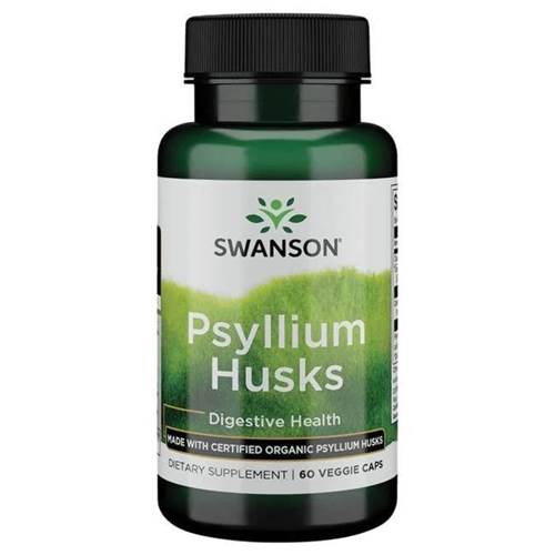 Compléments alimentaires Swanson Organic Psyllium Husk 625MG