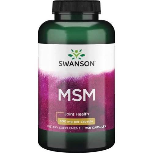 Compléments alimentaires Swanson Msm Metylosulfonylometan 500 MG