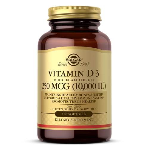 Compléments alimentaires Solgar Vitamin D3 10000 IU 250 Mcg