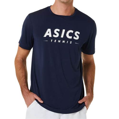 Asics Court Tennis Graphic Bleu marine