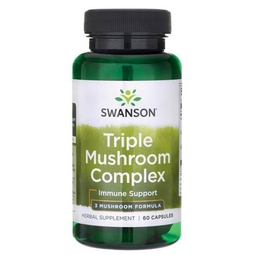 Compléments alimentaires Swanson Triple Mushroom Complex