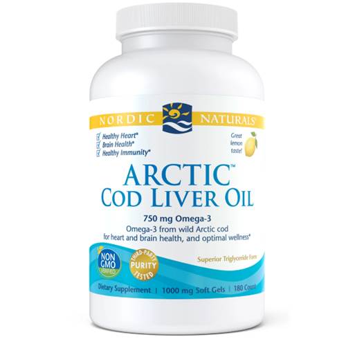 Compléments alimentaires NORDIC NATURALS Arctic Cod Liver Oil Lemon