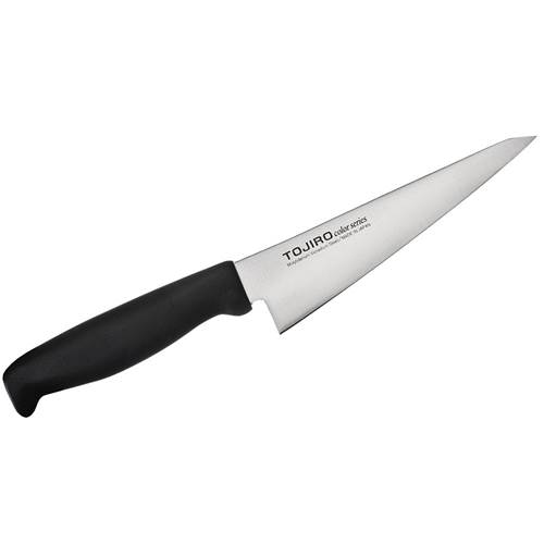 Couteaux Tojiro Color 15 CM Czarny Nóż DO Wykrawania ZE Stali Nierdzewnej