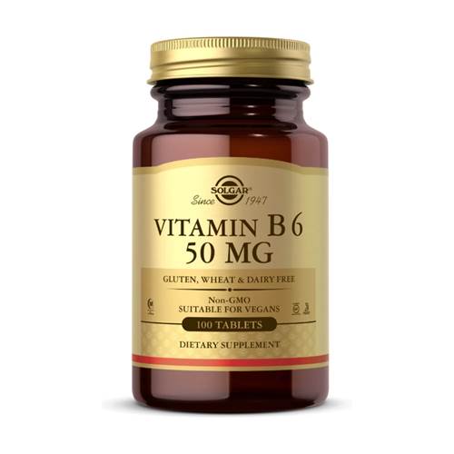 Compléments alimentaires Solgar Vitamin B6 50 MG