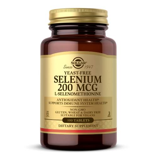Compléments alimentaires Solgar Selenium Yeast Free 200 Mcg