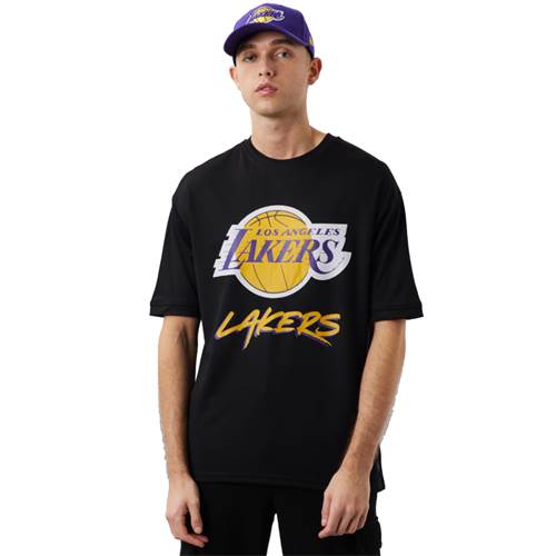 T-shirt New Era Nba Los Angeles Lakers Script Mesh