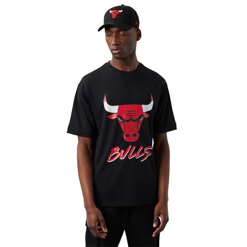 T-shirt New Era Nba Chicago Bulls Script Mesh