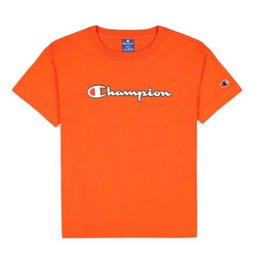 Champion Crewneck Tshirt Orange
