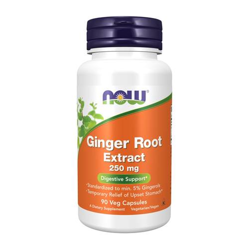 NOW Foods Ginger Root Extract Orange,Blanc