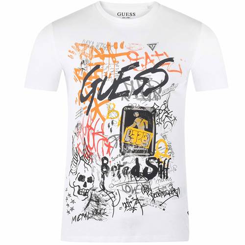 T-shirt Guess Graffiti Tee