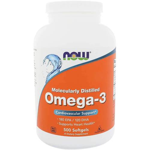 Compléments alimentaires NOW Foods OMEGA3 Molecularly Distilled