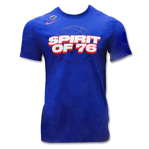 Nike Nba Philadelphia 76ERS Mantra Dry Bleu