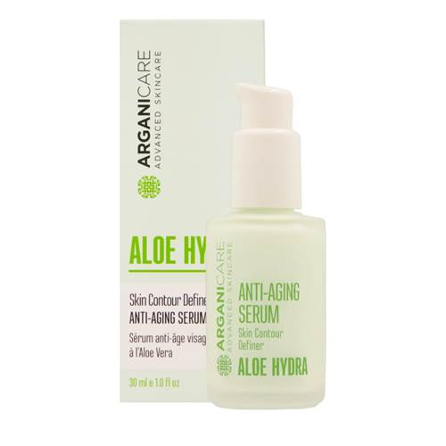 Arganicare aloe hydra anti-aging serum przeciwstarzeniowe z aloesem 30 ml Vert