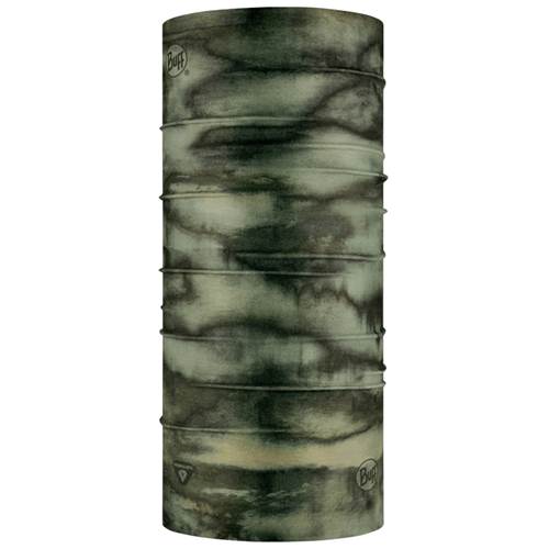 Buff Thermonet Tube Scarf Olive