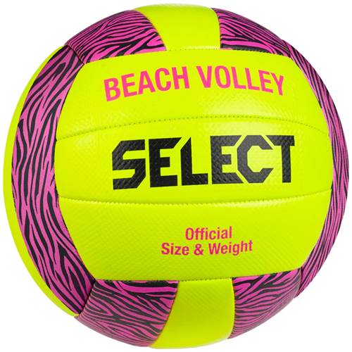 Select Beach Volley V23 Ball Beach Volley Rose,Jaune