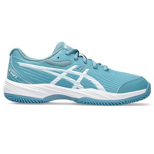 Chaussure Asics Gel-game 9 Gs Clay oc Gris Blue White