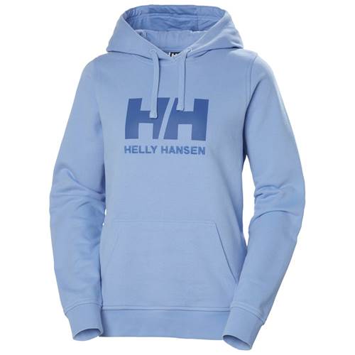 Helly Hansen Logo Hoodie W Bleu