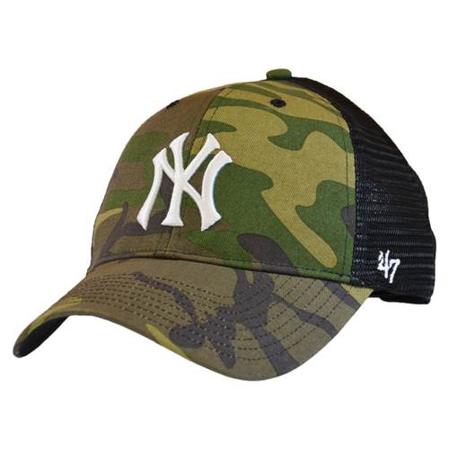 47 Brand Czapka Z Daszkiem Mlb New York Yankees Camo Vert
