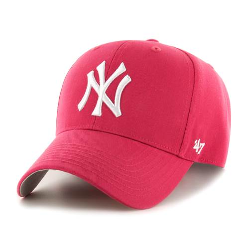 47 Brand Czapka Z Daszkiem Mlb New York Yankees Dla Dzieci Różowa Rose