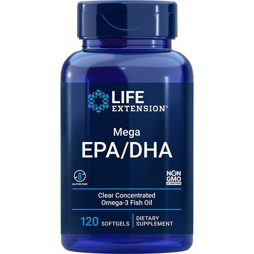 Life Extension Mega Epa dha Eu Bleu marine