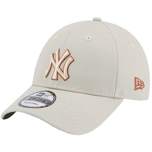 New Era New Team Outline 9forty New York Yankees Cap Blanc