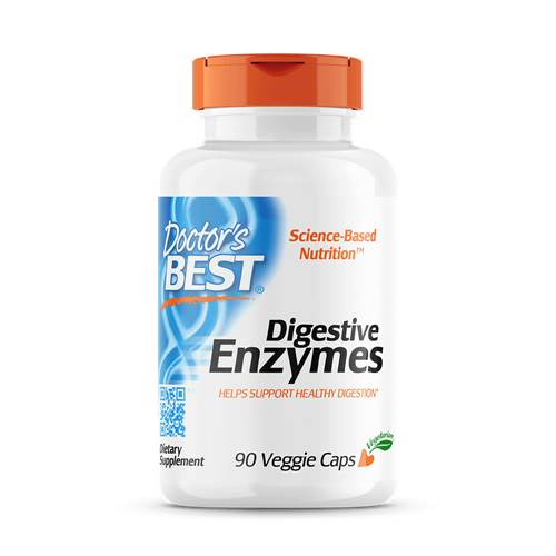 Doctor's Best Digestive Enzymes Blanc