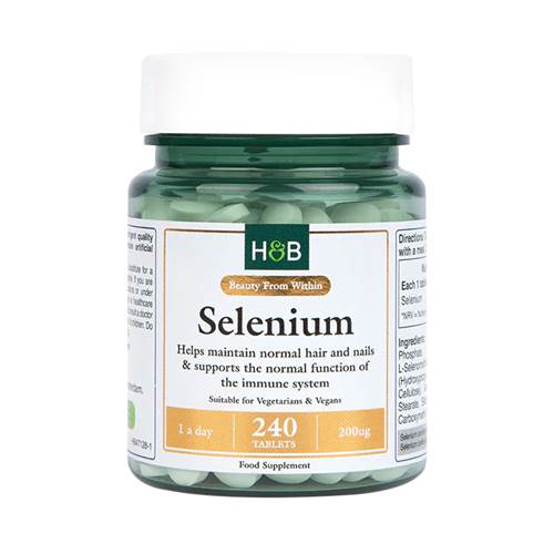 Compléments alimentaires Holland & Barrett Selenium