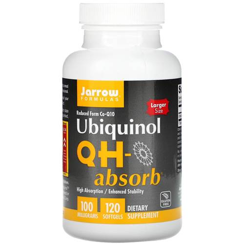 Compléments alimentaires Jarrow Formulas Ubiquinol Qh-absorb