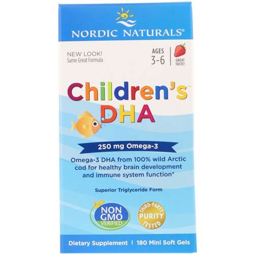NORDIC NATURALS Childrens Dha 250 Mg 3548
