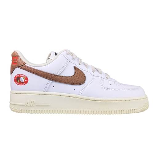 Nike Air Force 1 07 Lx White Archaed Brown Blanc