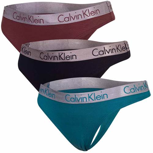 Calvin Klein 000QD3560EIIL Marron,Noir,Vert