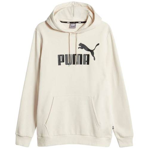 Puma Ess Big Logo Hoodie Fl Evening Beige