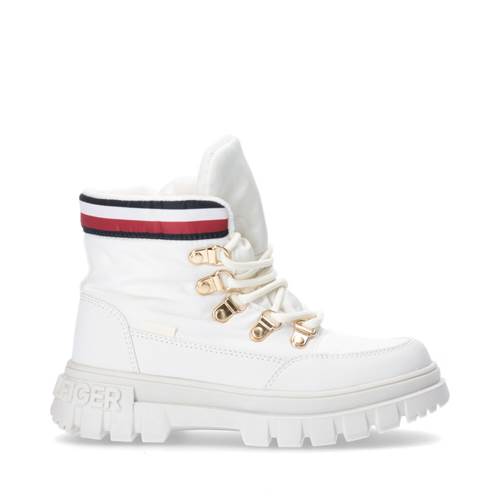 Chaussure Tommy Hilfiger Lace-up Bootie Ivory